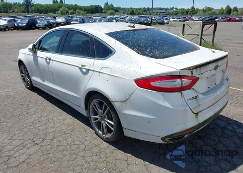 2013 Ford Fusion Titanium z USA, uszkodzony, nr VIN 3FA6P0K97DR303676